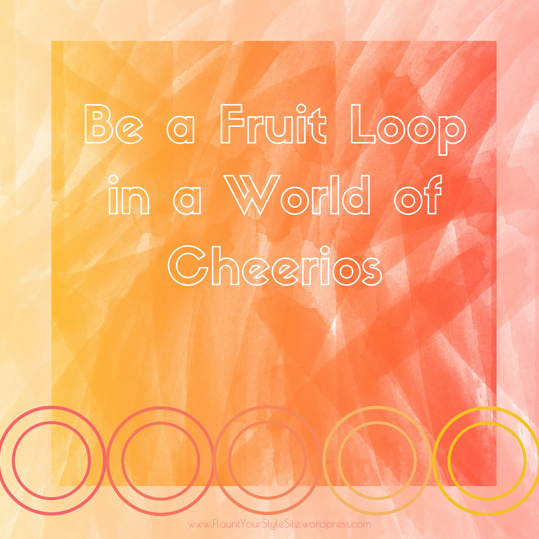 Be a Fruit Loop INST